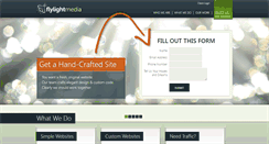 Desktop Screenshot of flylightmedia.com
